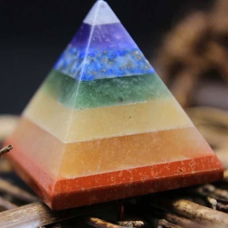 7 Chakra Reiki Pyramid