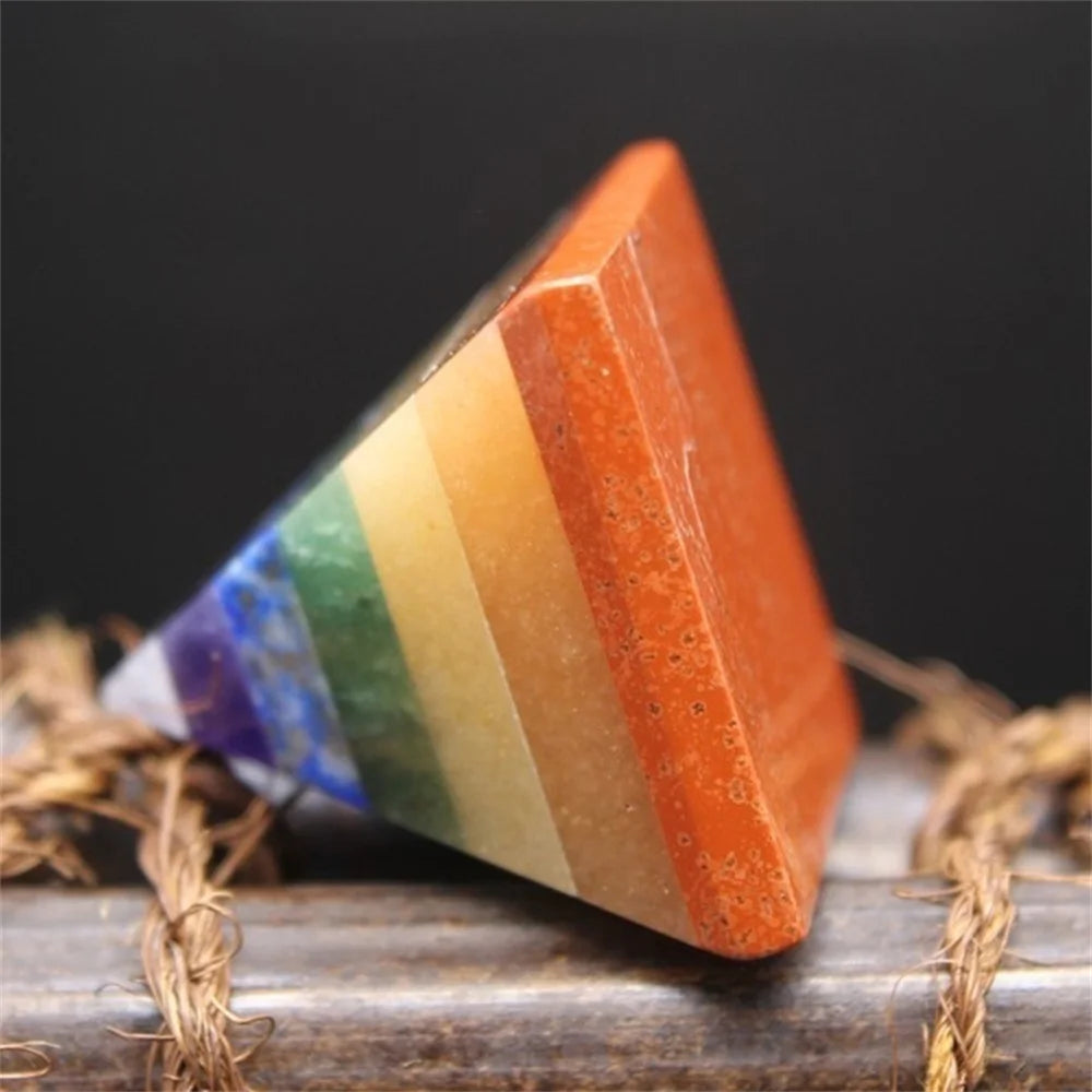 7 Chakra Reiki Pyramid