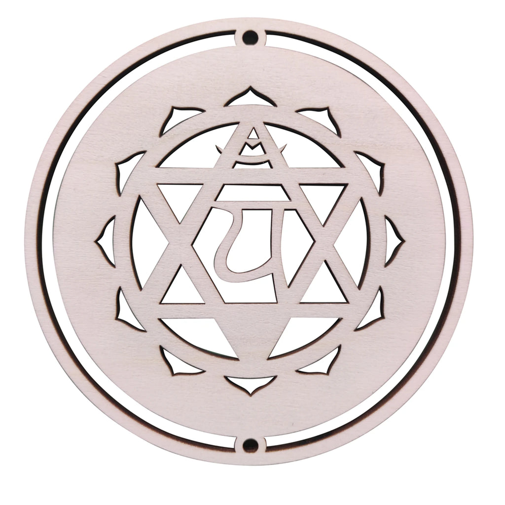 7 Chakra Wooden Wall Hanging