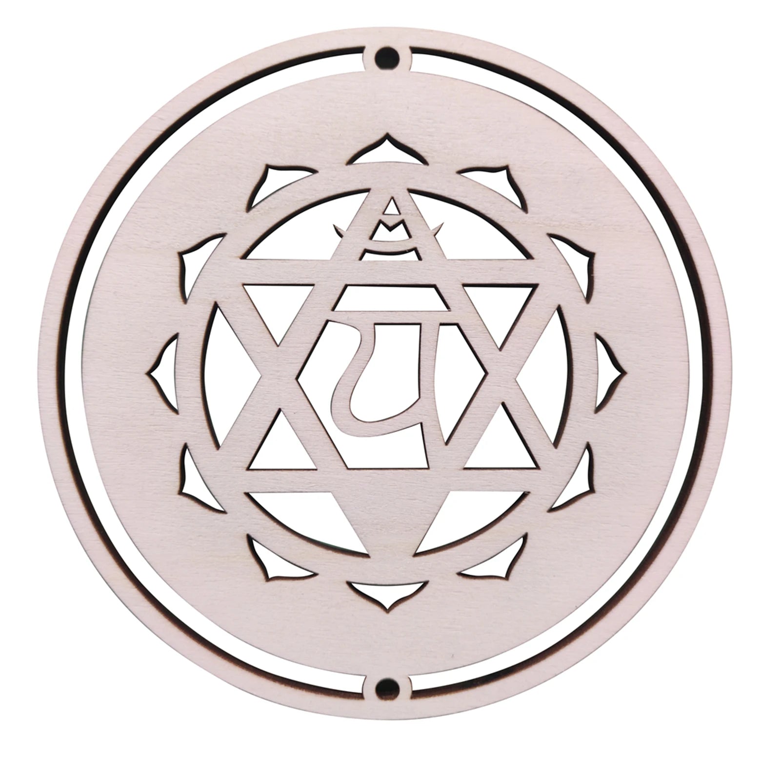 7 Chakra Wooden Wall Hanging