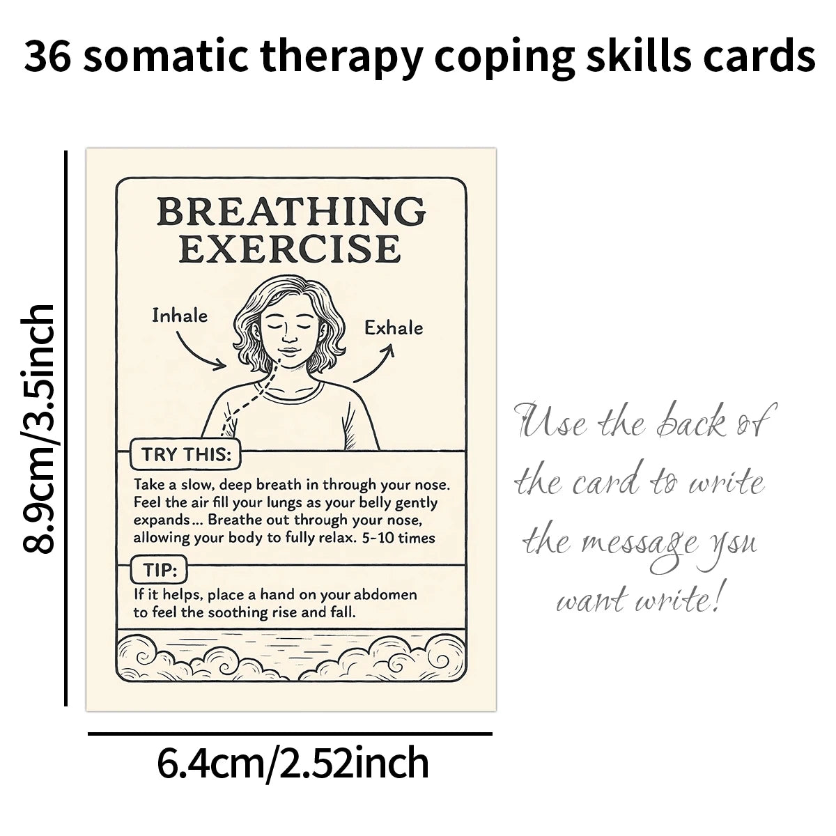 Somatic Therapy Coping Skills Cards