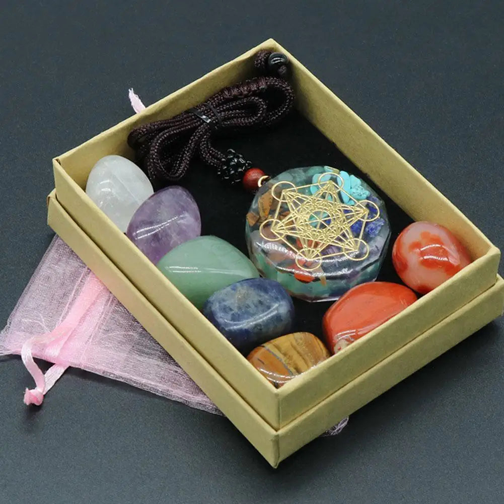 7 Chakra Crystal Healing Set