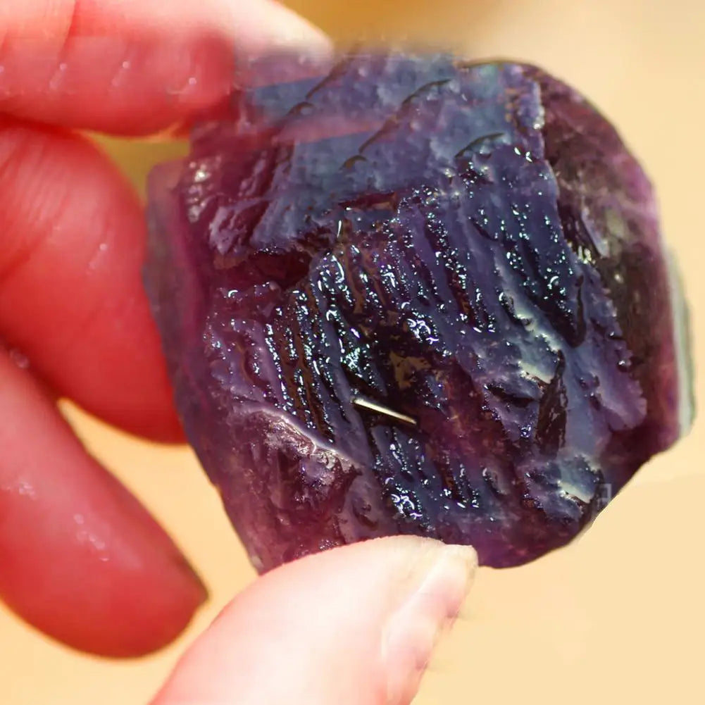 Rainbow Fluorite Raw Crystal Specimen