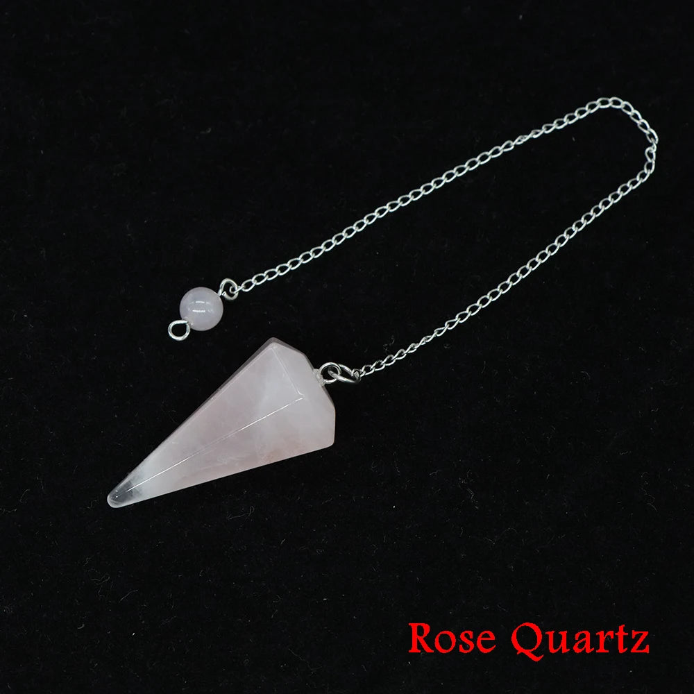 7 Chakra Crystal Pendulum