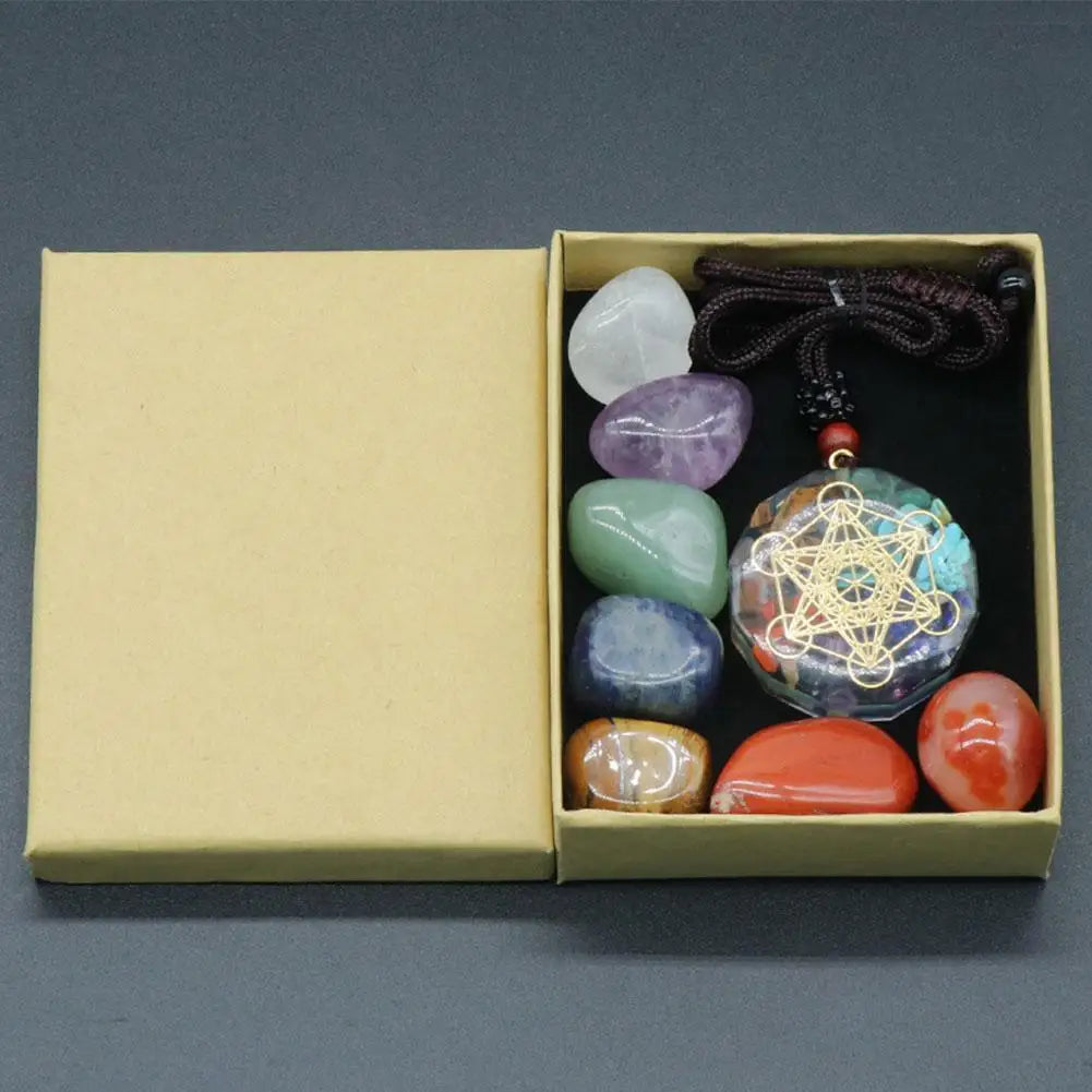 7 Chakra Crystal Healing Set