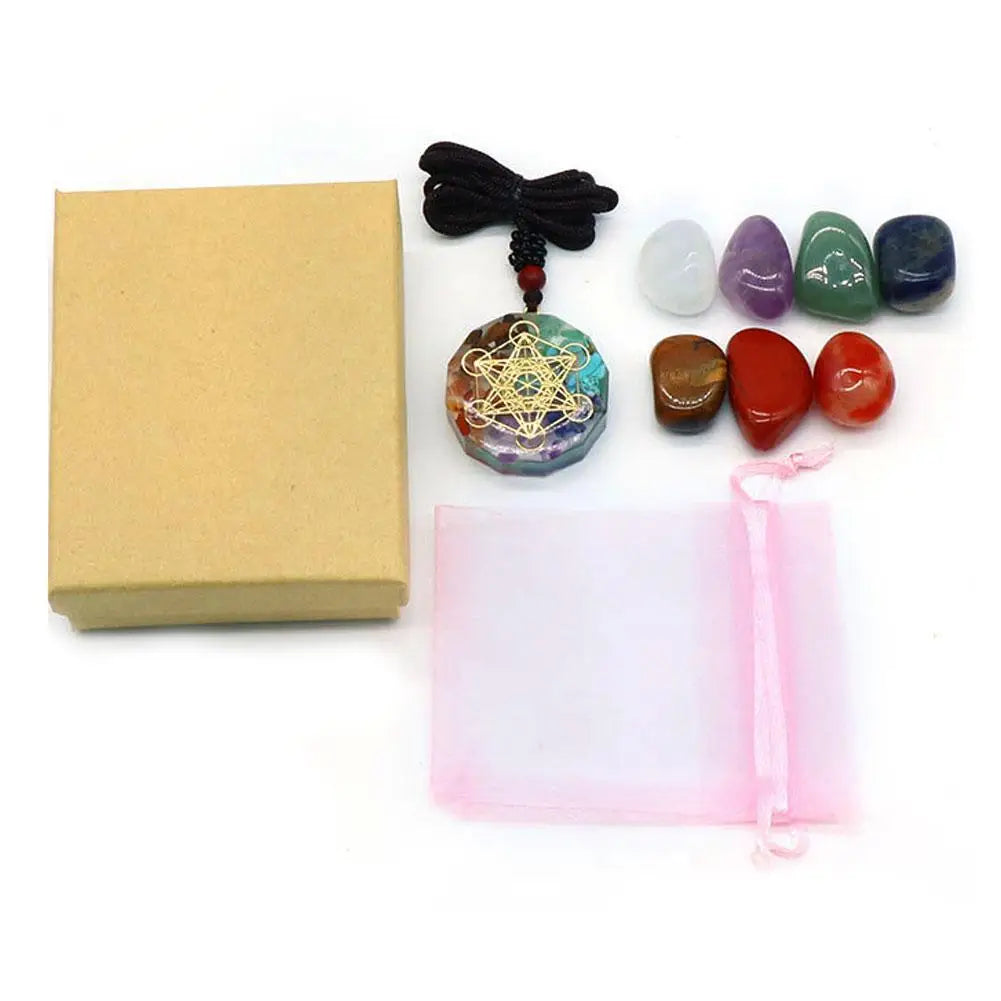 7 Chakra Crystal Healing Set