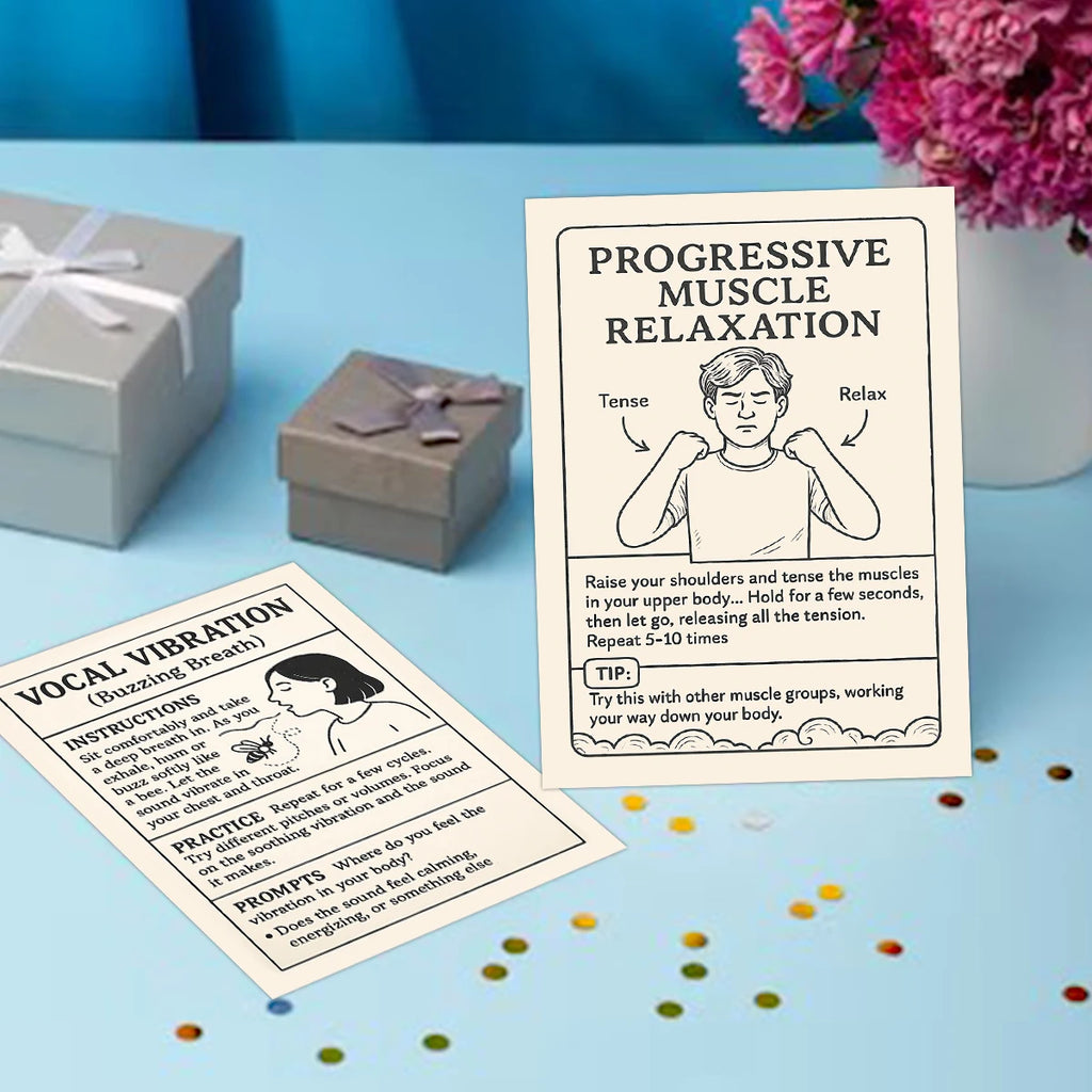 Somatic Therapy Coping Skills Cards