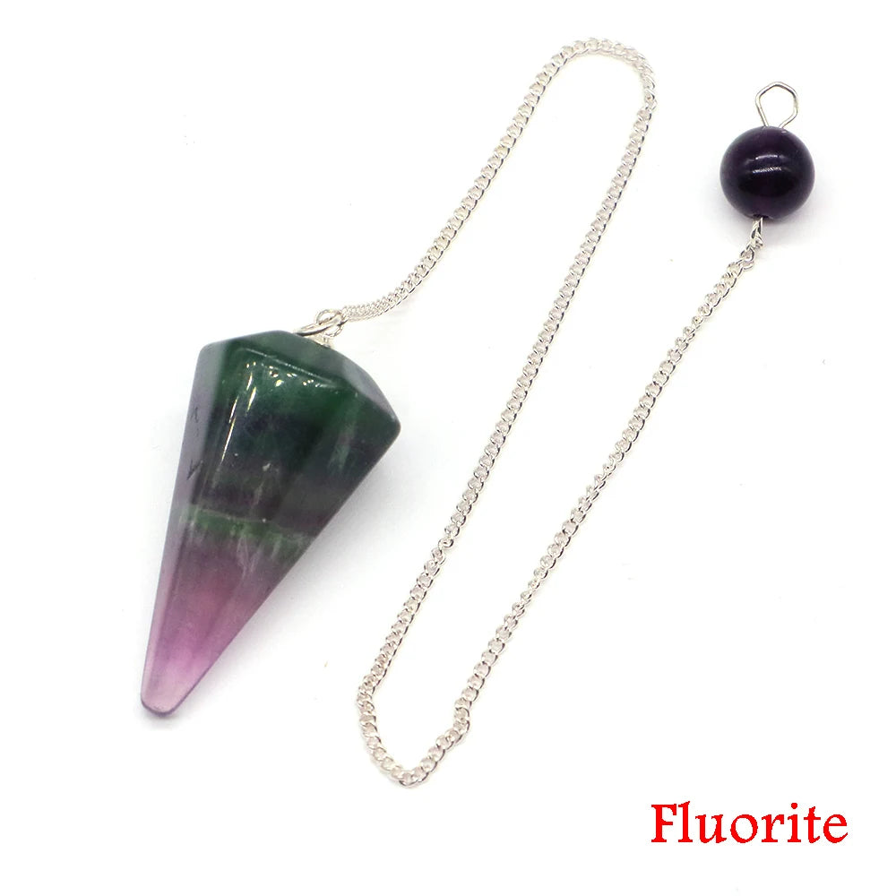 7 Chakra Crystal Pendulum