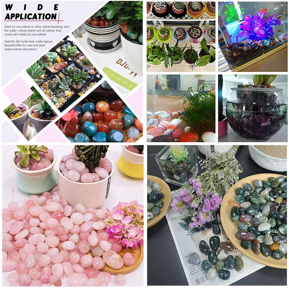 Natural Crystal Tumbled Stones