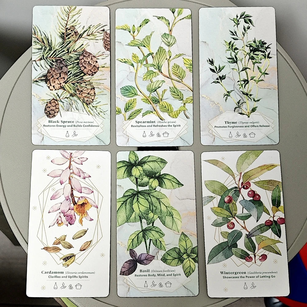 Essential Oils Healing Deck
