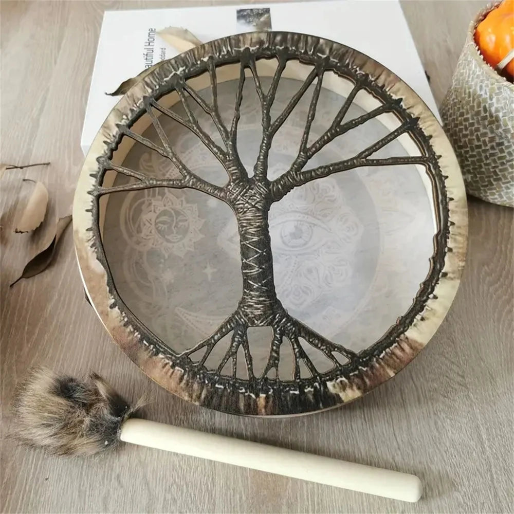 Shamanic Hand Drum - 10 Inch