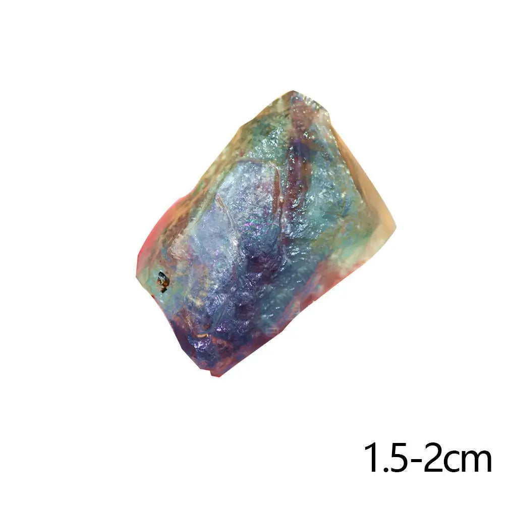 Rainbow Fluorite Raw Crystal Specimen