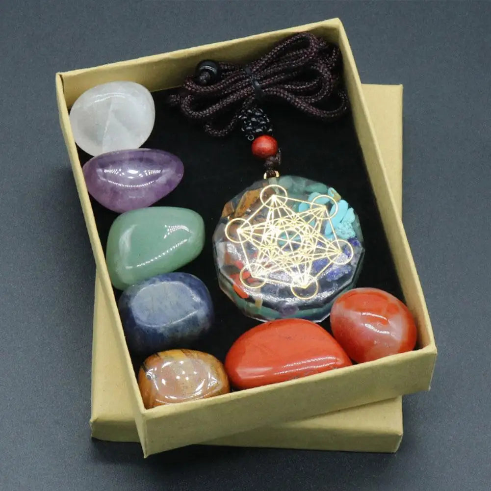 7 Chakra Crystal Healing Set