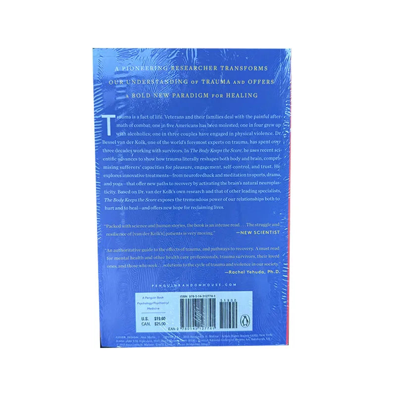 Back cover of a book with text and a barcode on a white background