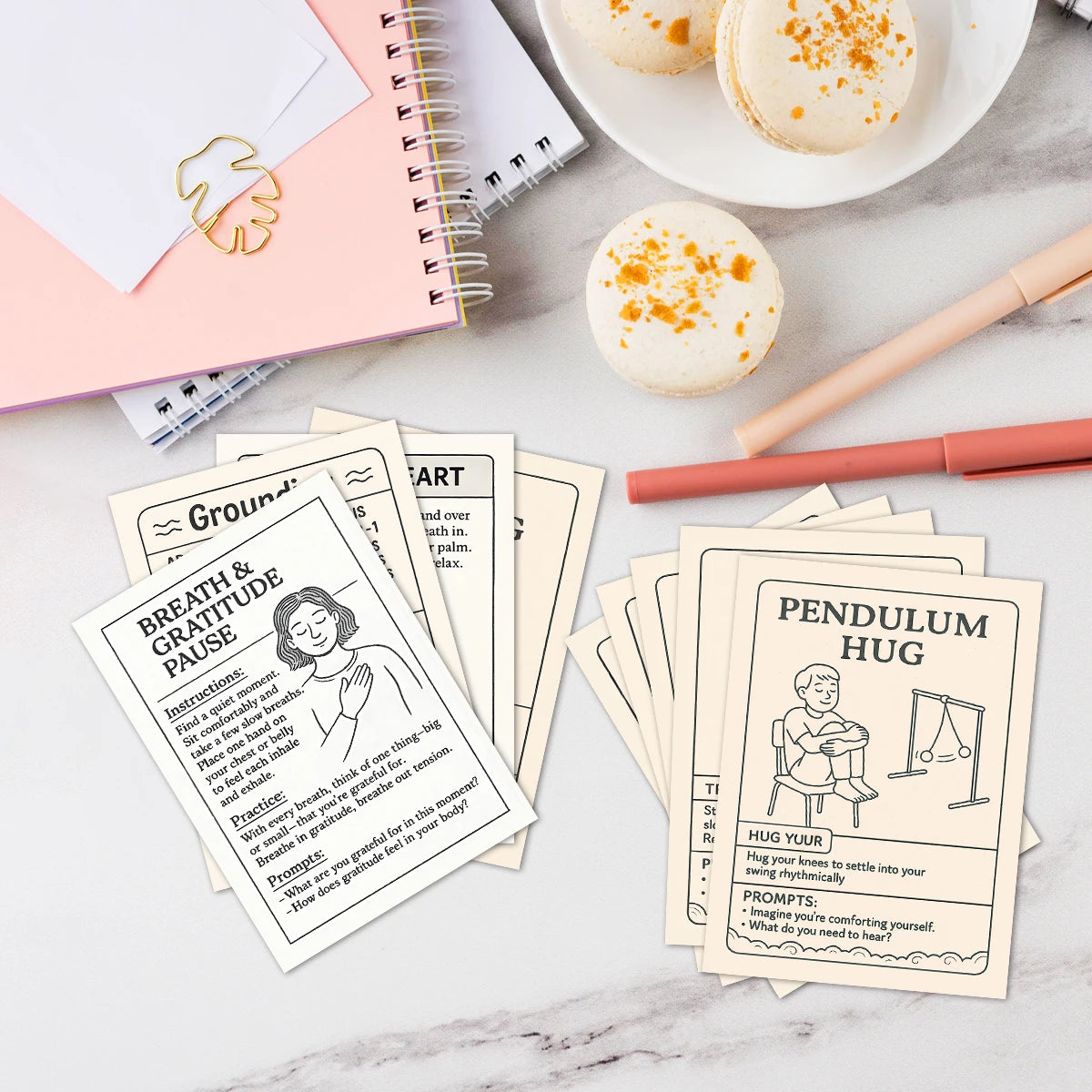 Somatic Therapy Coping Skills Cards