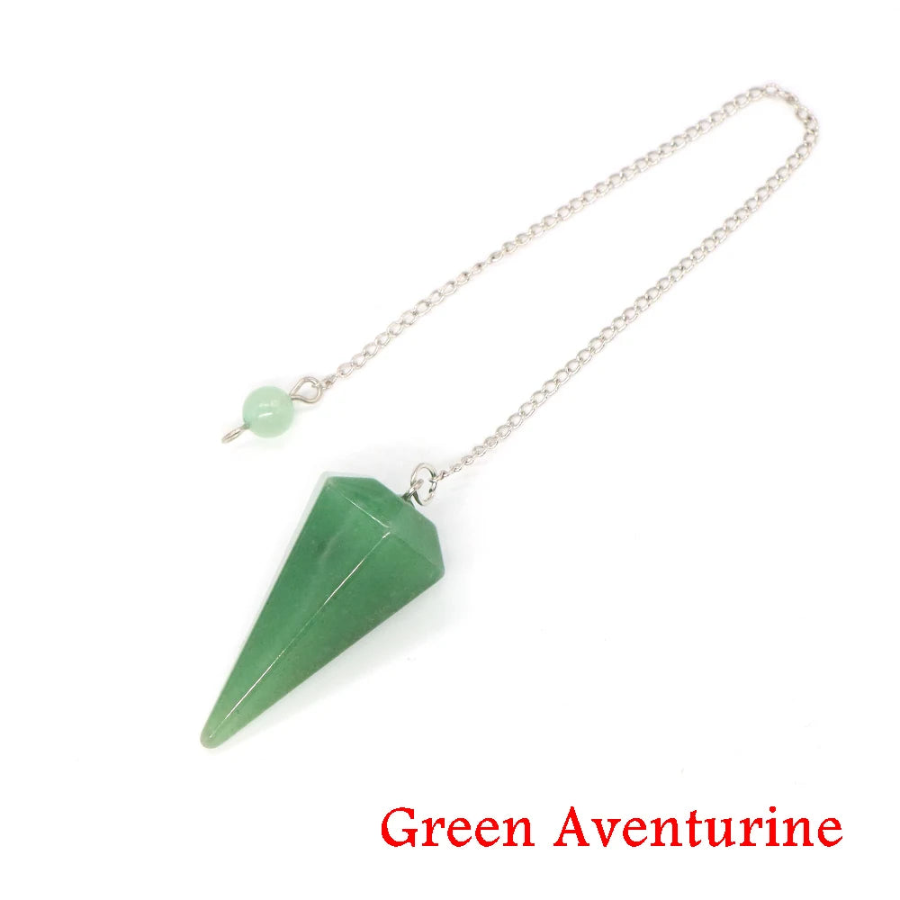 7 Chakra Crystal Pendulum