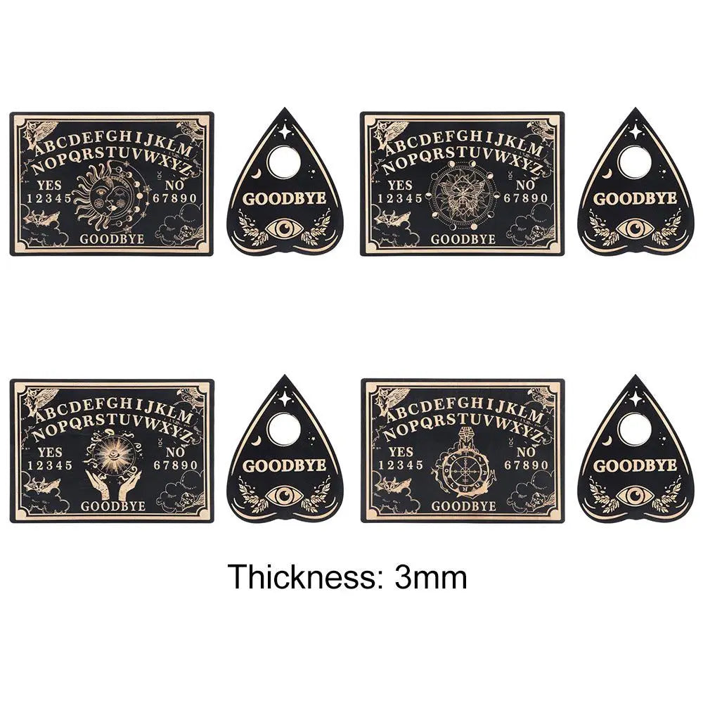 Black Wooden Spirit Board